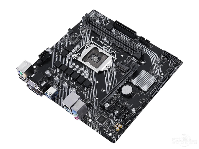 For PRIME B460M-K Desktop Motherboard LGA1200 10th Gen Intel I7/I5/I3 B460 M.2 NVMe Micro-ATX Dual DDR4 SATA 64GB Intel B460
