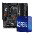 Used GIGABYTE B460M AORUS ELITE Gaming Motherboard With Intel 10th Core CPU Processor With I5-10500 I7-10700 in Stock