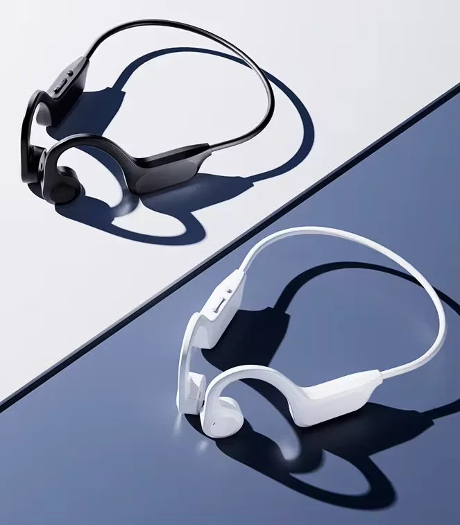 Wireless Waterproof Bone Conduction Headphones Conversation Hearing Aids Headsets for Sports