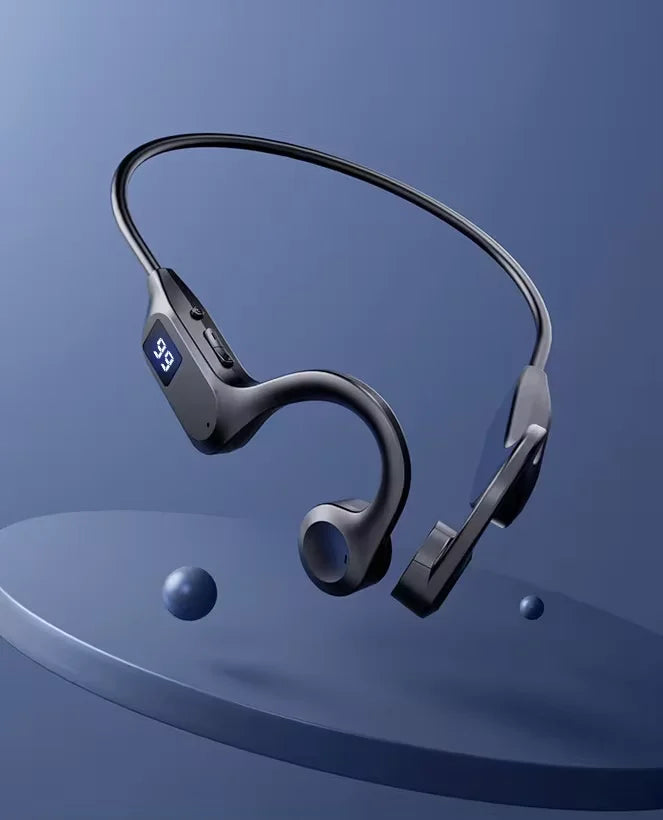 Wireless Waterproof Bone Conduction Headphones Conversation Hearing Aids Headsets for Sports